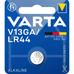 Батарейка/ Батарейка Varta ELECTRONICS G13/LR1154/LR44/357A/A76 BL1 Alkaline 1.5V (4276) (1/10/100) (1 шт.)
