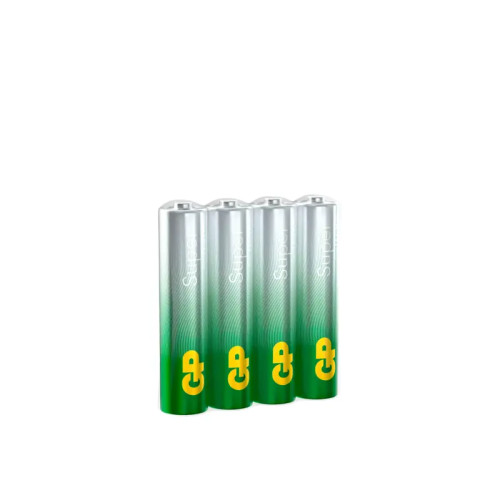 Алкалиновые батарейки GP Super Alkaline G-Tech 24А ААA - 4 шт. в пленке (4 шт.)