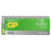 Алкалиновые батарейки GP Super Alkaline 24А ААA - 20 шт. в пленке