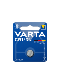 Батарейка/ Батарейка Varta ELECTRONICS CR1/3N BL1 Lithium 3V (6131) (1/10/100) (1 шт.)