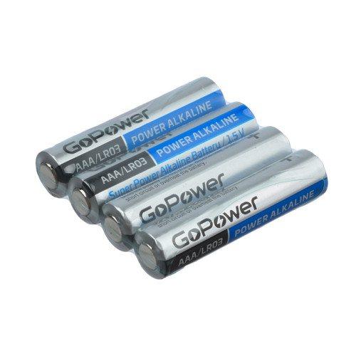 Батарейка GoPower LR03 AAA Shrink 4 Alkaline 1.5V (4/20/640) коробка (20 шт.) Батарейка GoPower LR03 AAA Shrink 4 Alkaline 1.5V (4/20/640) коробка (20 шт.)