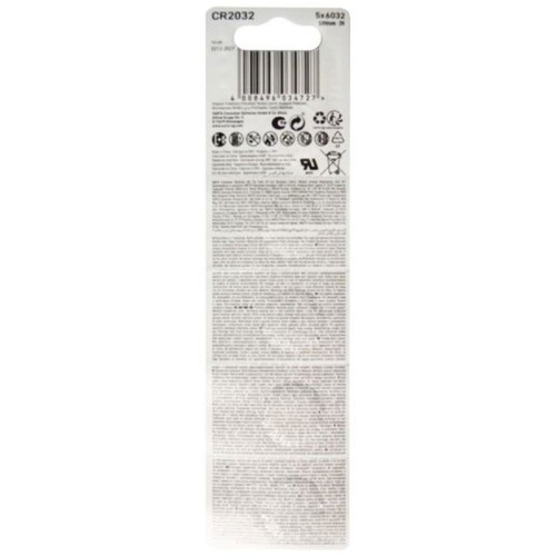 Батарея Varta Energy CR2032 BL5 Lithium 3V CR2032 (5шт) блистер