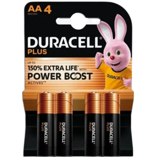 Батарейка AAA/ Батарейка Duracell Optimum (Power Boost) LR03 AAA BL4 Alkaline 1.5V (4/32/40) (4 шт.)