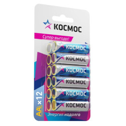 Батарейка/ Батарейка LR6 (AA) 1.5V Alkaline 12BL,