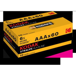 Батарейка/ Батарейка LR03-60 (4S) colour box XTRALIFE Alkaline [K3A-60] (60/1200/38400)