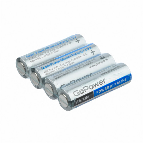Батарейка GoPower LR6 AA Shrink 4 Alkaline 1.5V (4/20/640) коробка (20 шт.) Батарейка GoPower LR6 AA Shrink 4 Alkaline 1.5V (4/20/640) коробка (20 шт.)