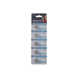 Батарейка CR1620/ Батарейка GoPower CR1620 BL5 Lithium 3V (5/100/2000) (5 шт.)