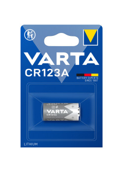 Батарейка CR123A/ Батарейка Varta Professional CR123A BL1 Lithium 3V (6205) (1/10/100) (1 шт.)