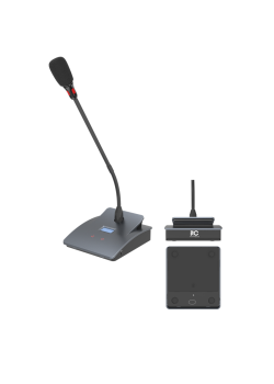 5G WIFI Беспроводной Цифровой микрофонный пульт председателя/ [TS-W302] 5G WIFI Full Digital Conference Chairman Unit