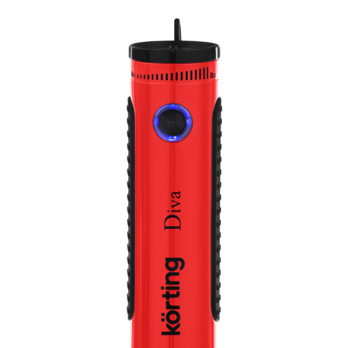 Погружной блендер KORTING/ Погружной блендер KORTING, мощность 1000 Вт, кнопочное управление, 1 насадка (блендер), 10 скоростей, защита двигателя от перегрева/перегрузки, цвет красный