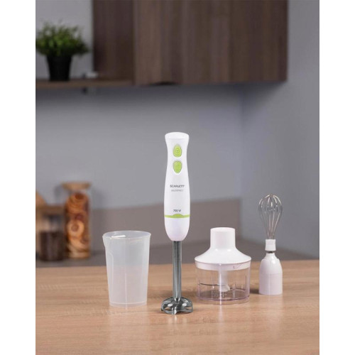 Блендер погружной Scarlett SC-HB42F67 700Вт белый