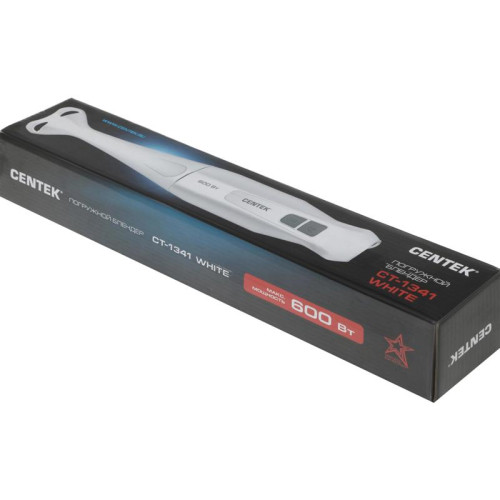Блендер погружной Centek CT-1341 600Вт белый
