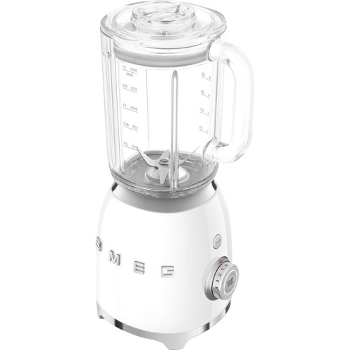 Блендер, объем кувшина 1,5л, мощность 800 Вт, 4 скорости, измельчение льда, белый