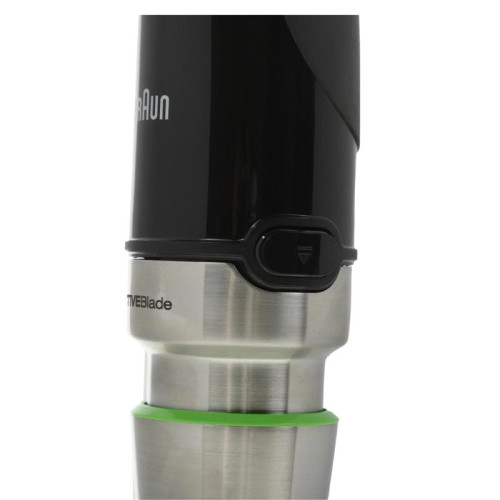 Блендер погружной Braun MQ9135XI 1200Вт черный/серебристый