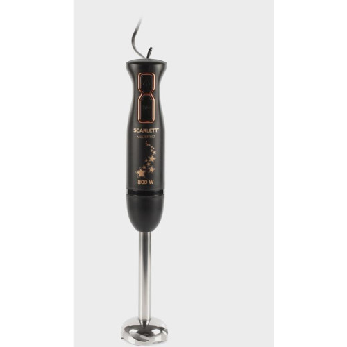 Блендер погружной Scarlett Золотая коллекция SC-HB42M45 800Вт черный/золотистый