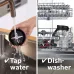Блендер Bosch MMB6176B Блендер Bosch, стационарный, мощность 1200 Вт, поворотный переключатель, импульсный режим, 2 скорости, цвет черный/серебристый