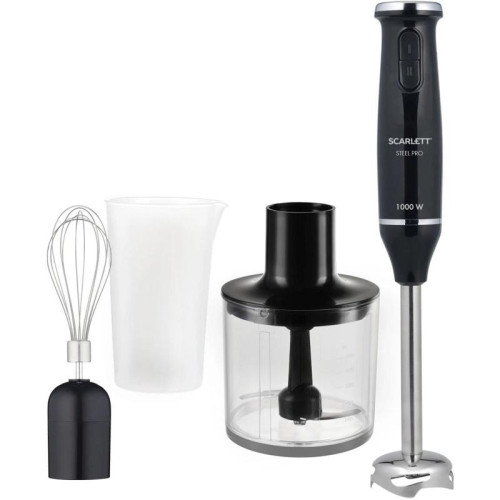 Блендер погружной Scarlett SC-HB42F12 1000Вт черный