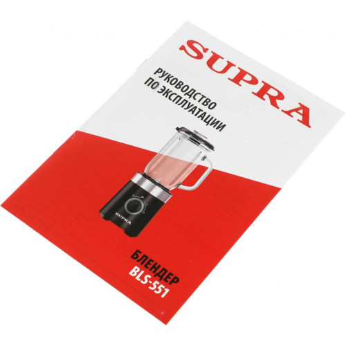 Блендер стационарный Supra BLS-551 550Вт черный