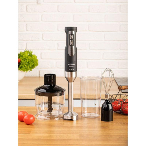 Блендер погружной Scarlett SC-HB42F61 1100Вт черный