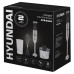 Блендер погружной Hyundai HYB-H3824 800Вт серебристый/черный Блендер погружной Hyundai HYB-H3824 800Вт серебристый/черный