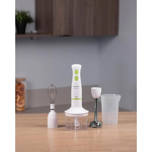 Блендер погружной Scarlett SC-HB42F67 700Вт белый