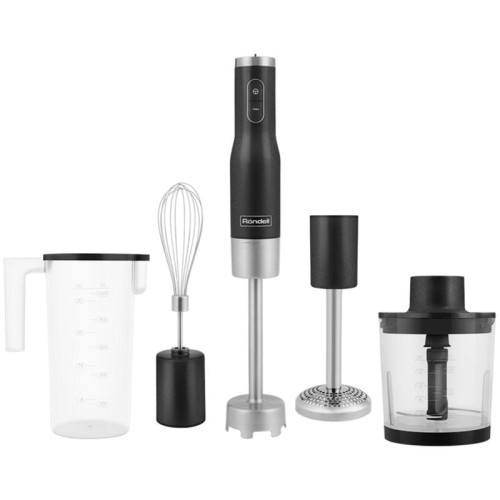 Блендер погружной Rondell RDE-1302 1200Вт серебристый