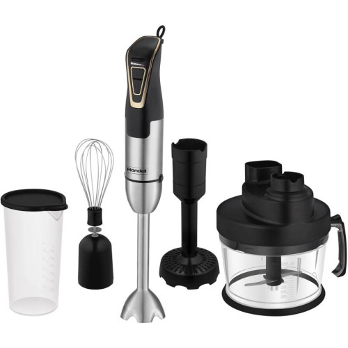 Блендер погружной Rondell RDE-1303 1800Вт черный/нержавеющая сталь