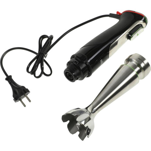 Блендер погружной Braun MQ9135XI 1200Вт черный/серебристый