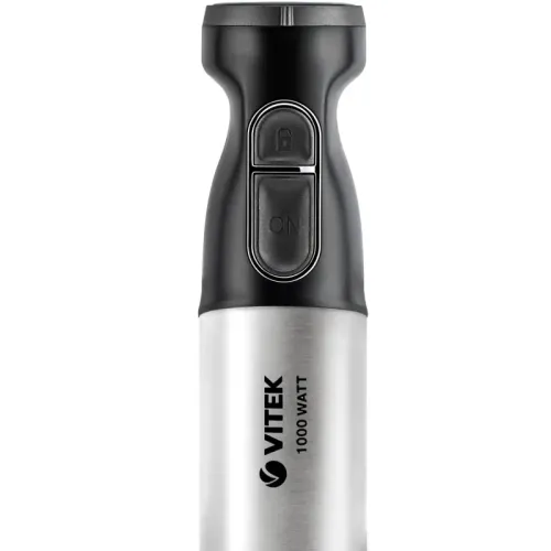 Блендер погружной Vitek VT-8545 1000Вт черный/серебристый