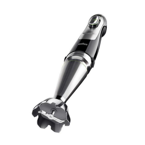 Блендер погружной Braun MQ9135XI черный/серебристый