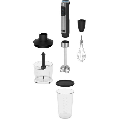 Блендер погружной Rondell RDE-1300 1200Вт серебристый