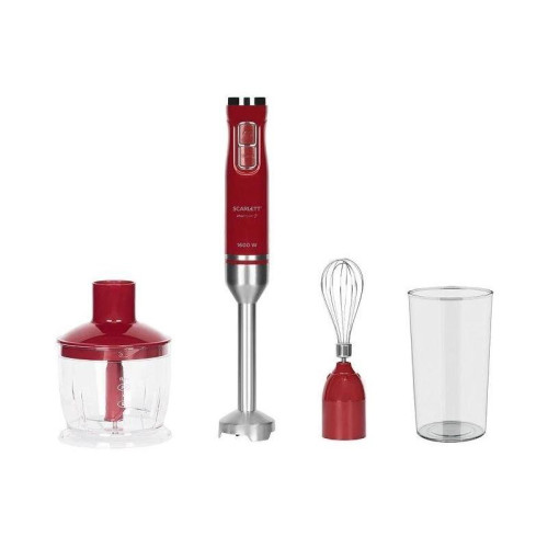 Блендер погружной Scarlett SC-HB42F68 1600Вт красный