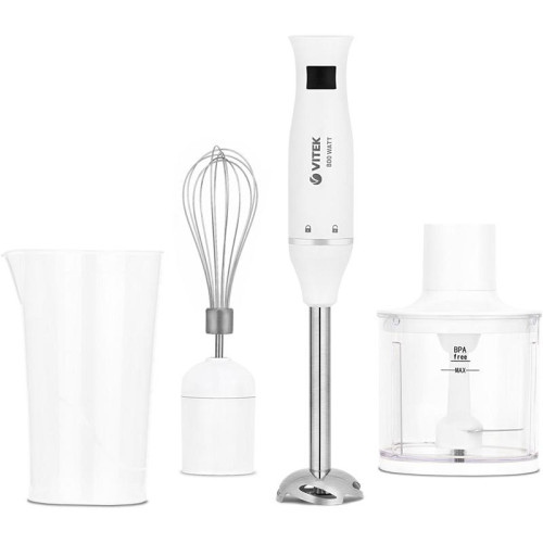 Блендер погружной Vitek VT-8534 800Вт белый