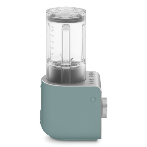 Блендер SMEG, 9 скоростей, 5 режимов, одиночный/семейный режим, пауза, импульсный режим, таймер, дисплей, цвет изумрудно-зеленый