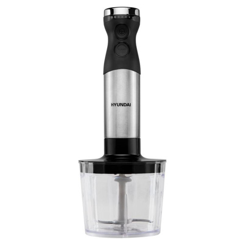 Блендер погружной Hyundai HYB-H3824 800Вт серебристый/черный