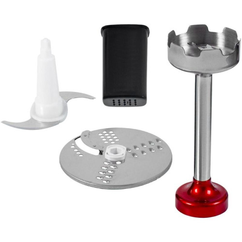 Блендер погружной Galaxy Line GL 2106 1000Вт красный/серебристый