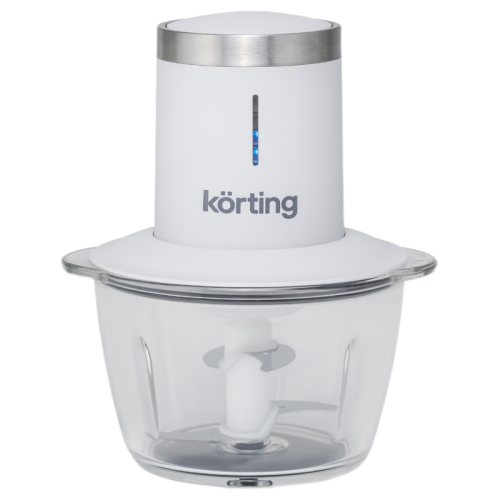 Измельчитель KORTING/ Измельчитель KORTING, беспроводной, мощность 200 Вт, объем чаши 1200 мл, механическое управление, 1 насадка (измельчитель), защита двигателя от перегрева/перегрузки, цвет белый