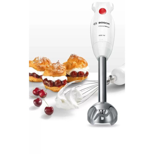 Блендер погружной Bosch CleverMixx MSM24500 400Вт белый
