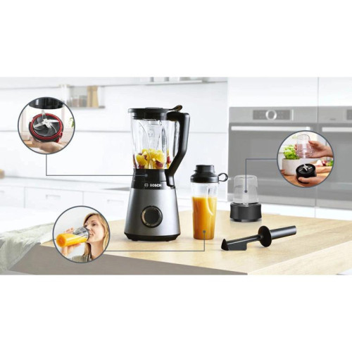 Блендер стационарный Bosch MMB6177S 1200Вт серебристый