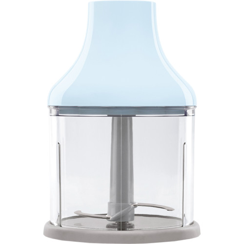 Блендер Smeg, погружной, стиль 50-х г.г, мощность 700 Вт, регулировка  скорости, функция турбо, кнопочное управление, макс. об/мин 14850, цвет пастельный голубой