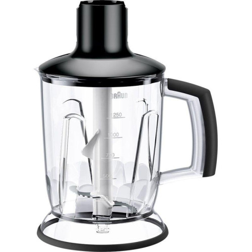 Блендер погружной Braun MQ9147X 1200Вт черный