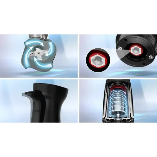 Блендер Bosch MSM6M8X1 Блендер Bosch, погружной, мощность 1200 Вт, цвет нержавеющая сталь