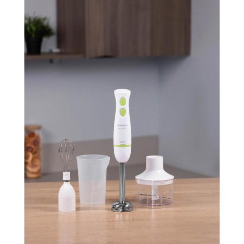 Блендер погружной Scarlett SC-HB42F67 700Вт белый