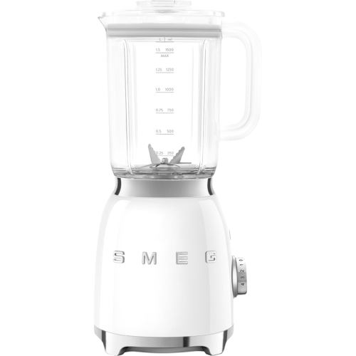 Блендер, объем кувшина 1,5л, мощность 800 Вт, 4 скорости, измельчение льда, белый