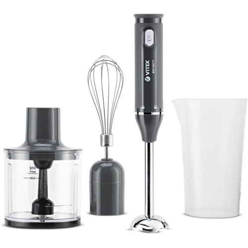 Блендер погружной Vitek VT-8526 800Вт разноцветный