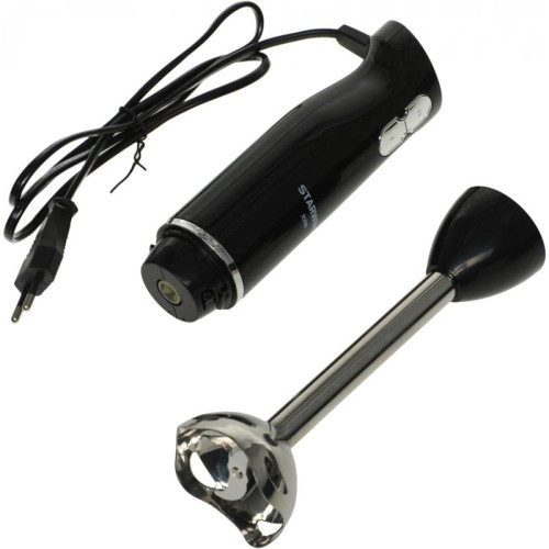 Блендер погружной Starwind SBP2200 850Вт черный/серебристый