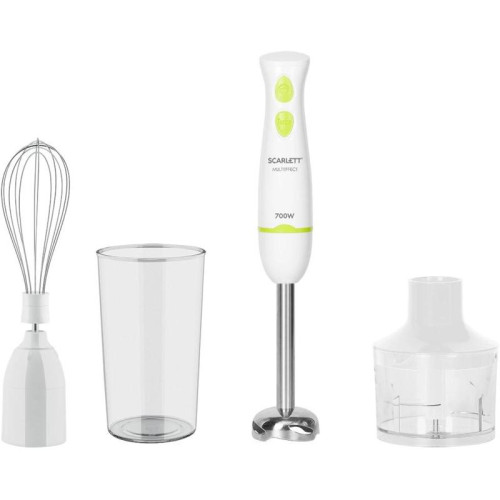 Блендер погружной Scarlett SC-HB42F67 700Вт белый