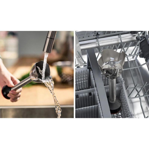 Блендер погружной Bosch MSM6M610 1000Вт нержавеющая сталь/черный