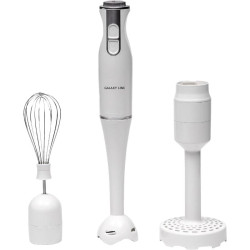 Блендер погружной Galaxy Line GL 2104 800Вт белый/серебристый