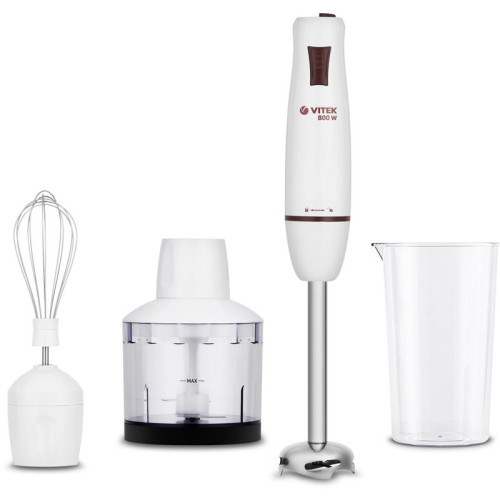 Блендер погружной Vitek VT-8522 800Вт белый